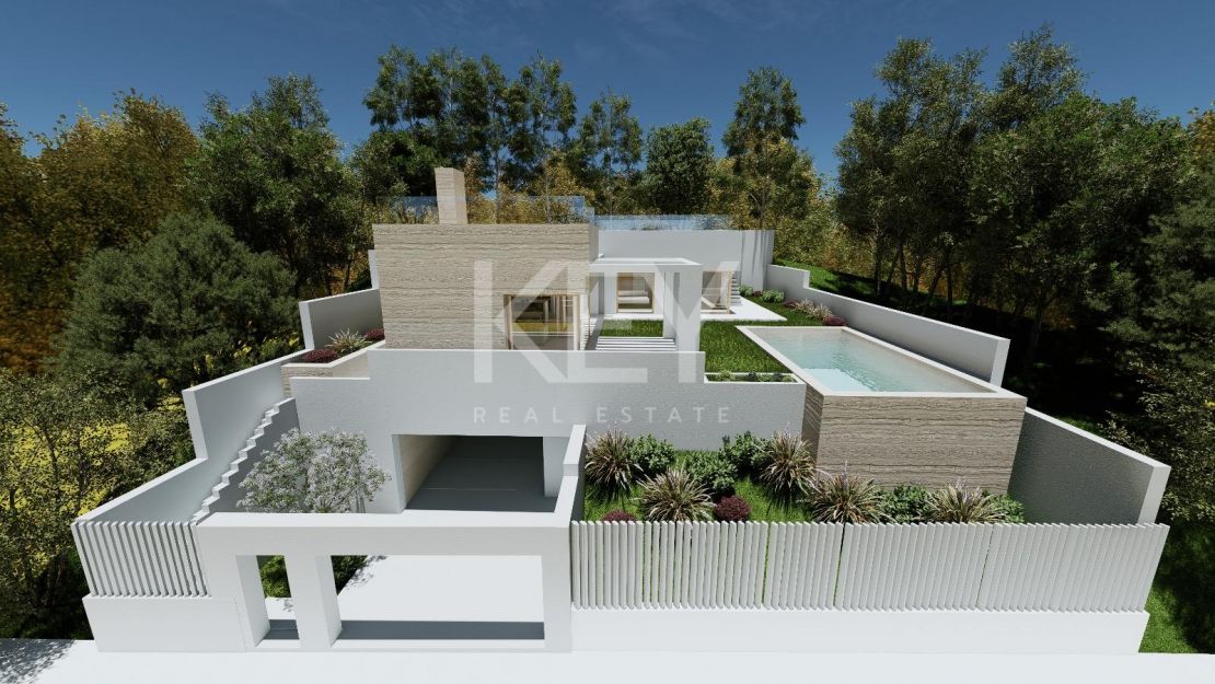 Proyecto moderno de villa llave en mano en Valle Romano, Estepona