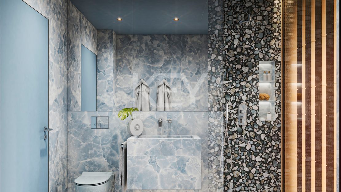 Villa de diseño con interiores Versace en comunidad cerrada, Nueva Andalucía