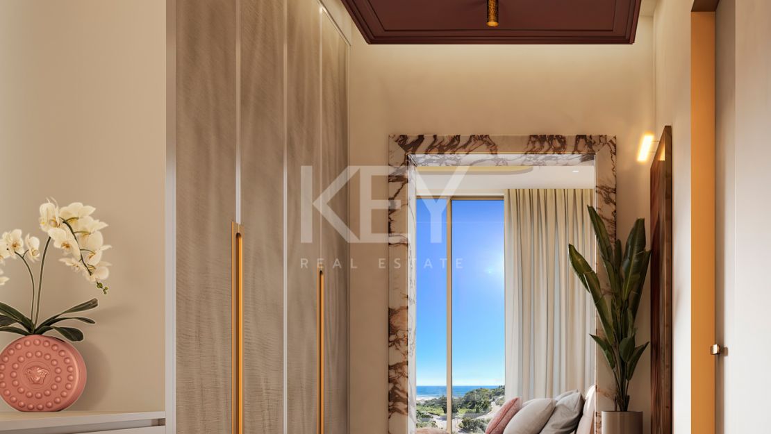 Villa de diseño con interiores Versace en comunidad cerrada, Nueva Andalucía