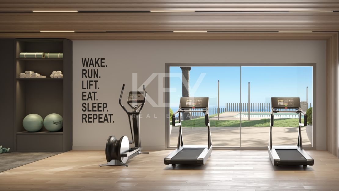 Apartamento contemporáneo con vistas al mar en la Nueva Milla de Oro