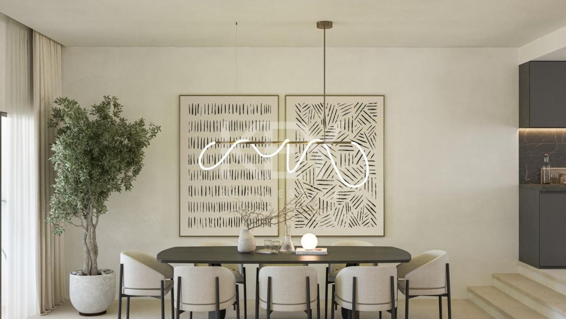 Refined Townhouse on frontline golf in La Quinta, Benahavis