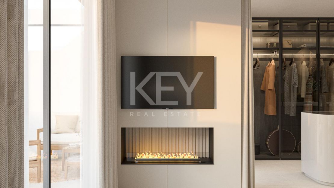 Refined Townhouse on frontline golf in La Quinta, Benahavis