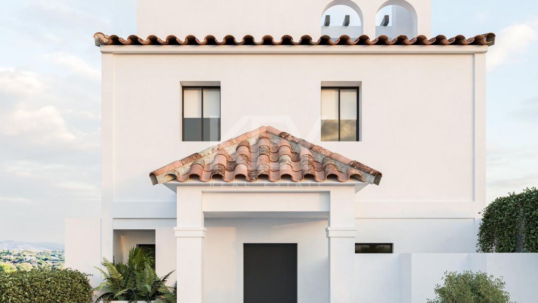 Refined Townhouse on frontline golf in La Quinta, Benahavis