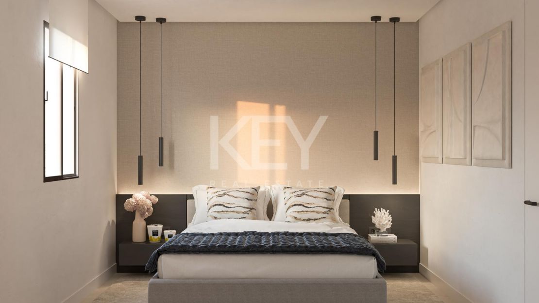 Refined Townhouse on frontline golf in La Quinta, Benahavis