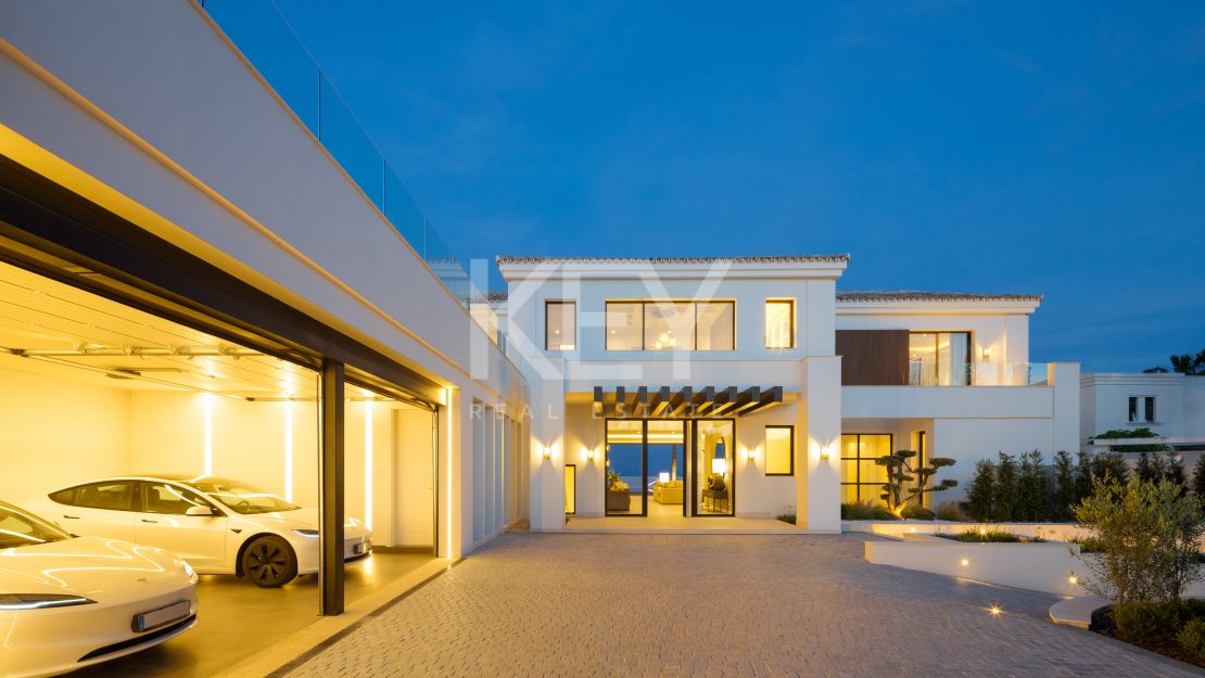 Vistas panorámicas y diseño refinado: Villa en Monte Halcones, Benahavís