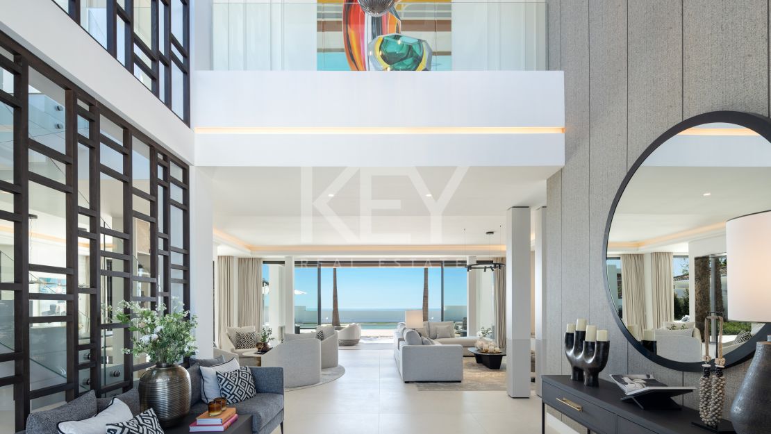 Vistas panorámicas y diseño refinado: Villa en Monte Halcones, Benahavís