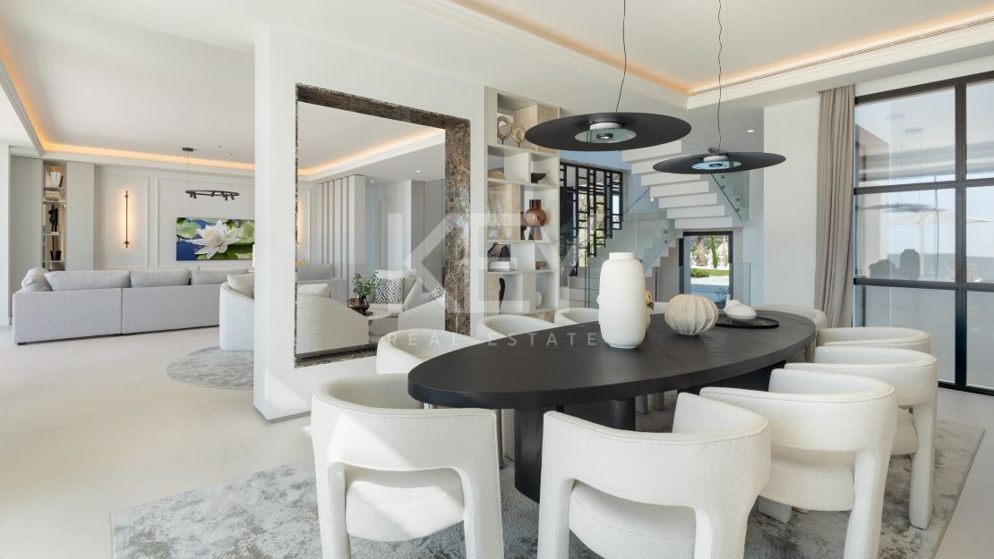 Vistas panorámicas y diseño refinado: Villa en Monte Halcones, Benahavís