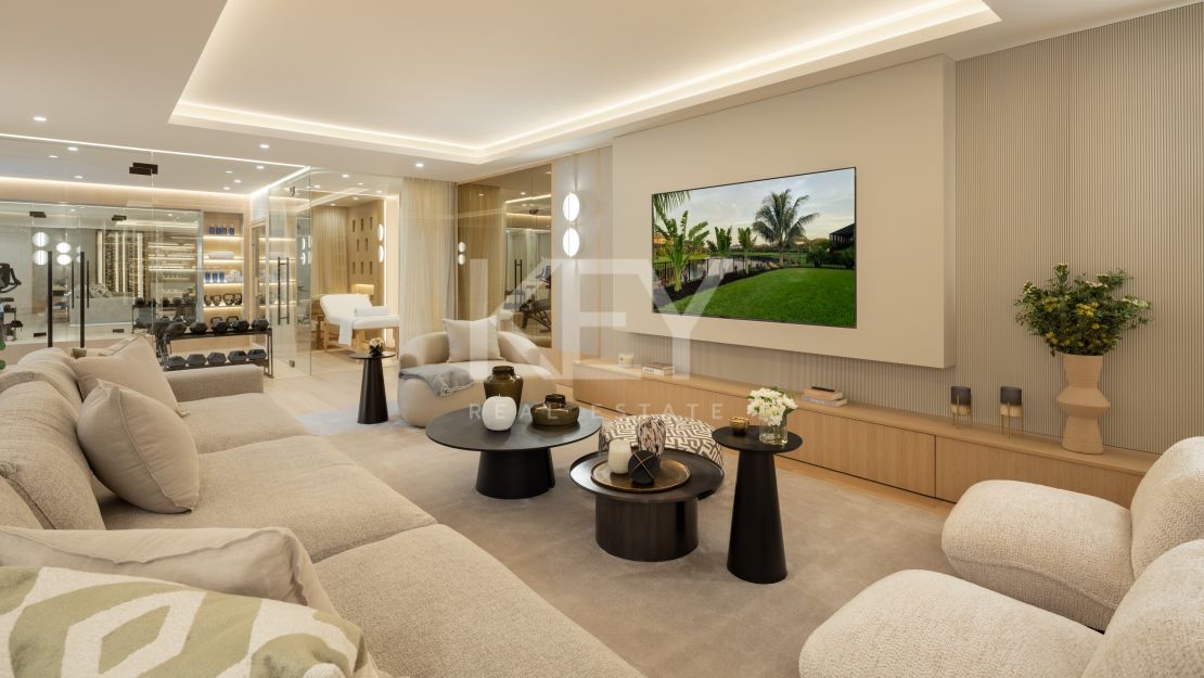 Vistas panorámicas y diseño refinado: Villa en Monte Halcones, Benahavís