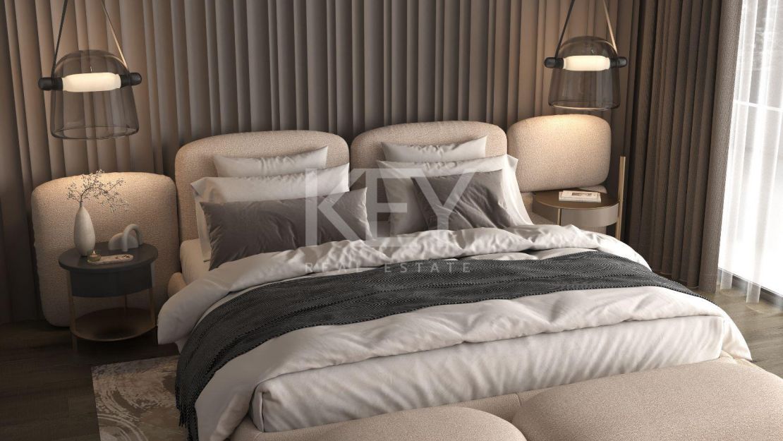 Contemporary beachside villa with sea views and smart design in Elviria, Marbella East