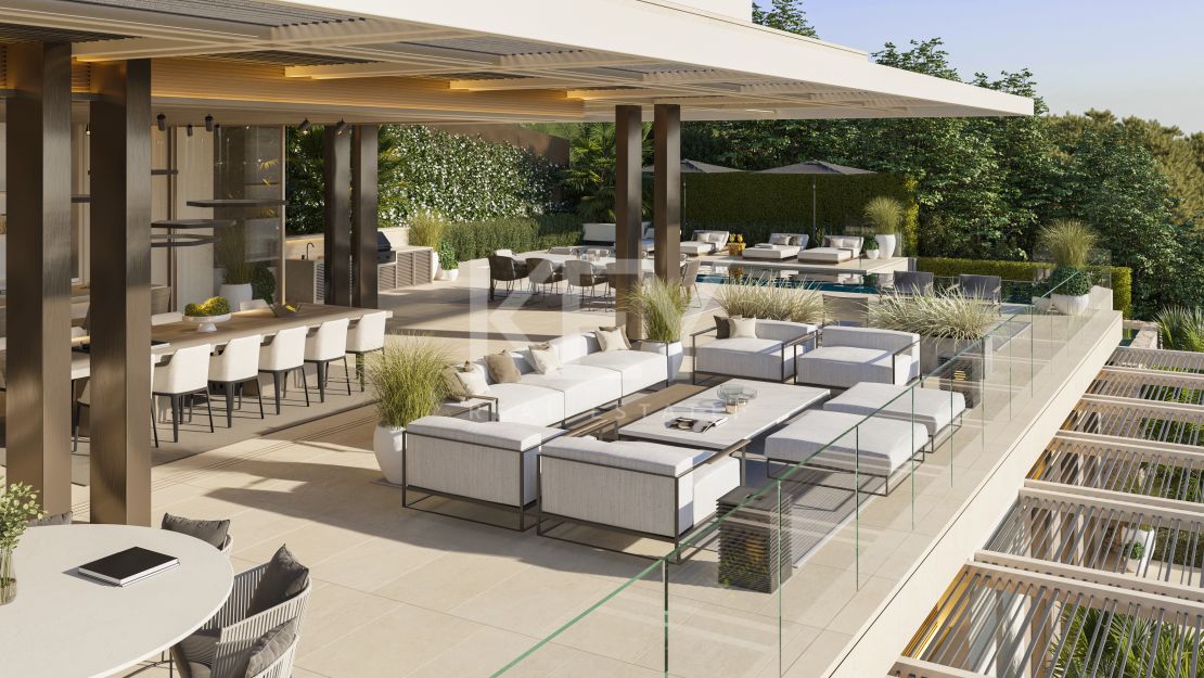 Brand new frontline golf Villa with panoramic views in La Quinta Golf, Benahavís