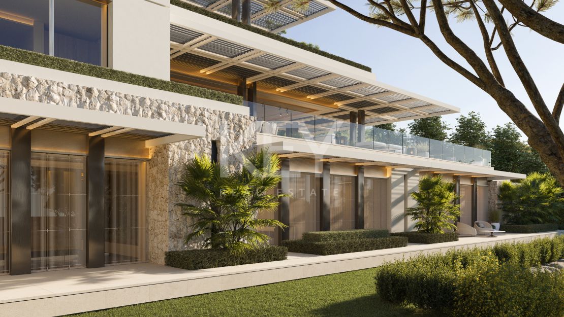 Brand new frontline golf Villa with panoramic views in La Quinta Golf, Benahavís