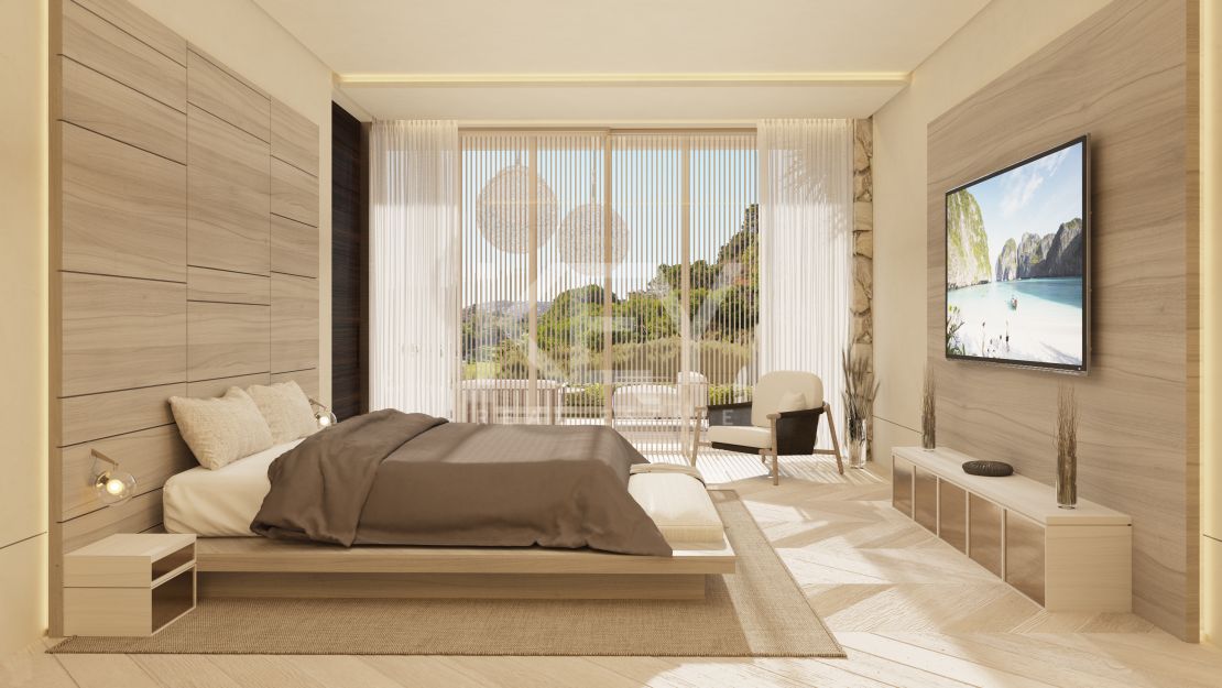 Brand new frontline golf Villa with panoramic views in La Quinta Golf, Benahavís