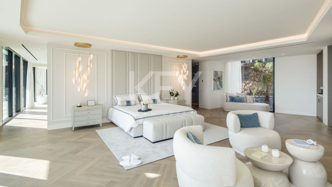 Iconic ultra-luxury Villa with panoramic sea views in La Zagaleta, Benahavís