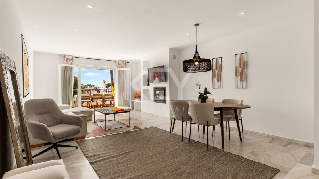 Moderno apartamento de 3 dormitorios junto a la playa