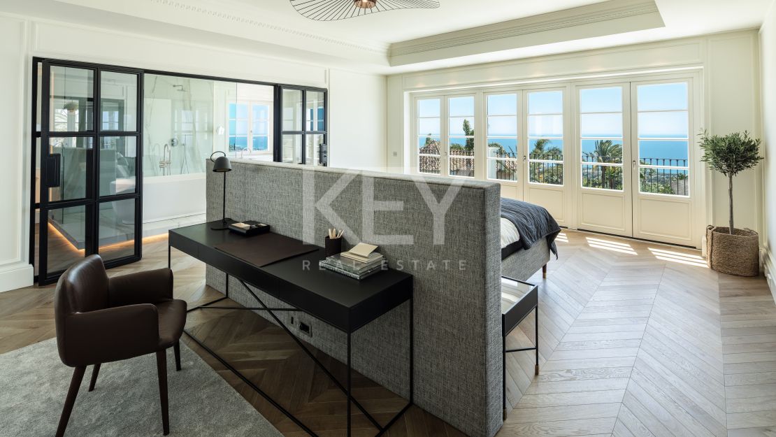 Increíble villa de lujo con vistas al mar en Sierra Blanca, Milla de Oro