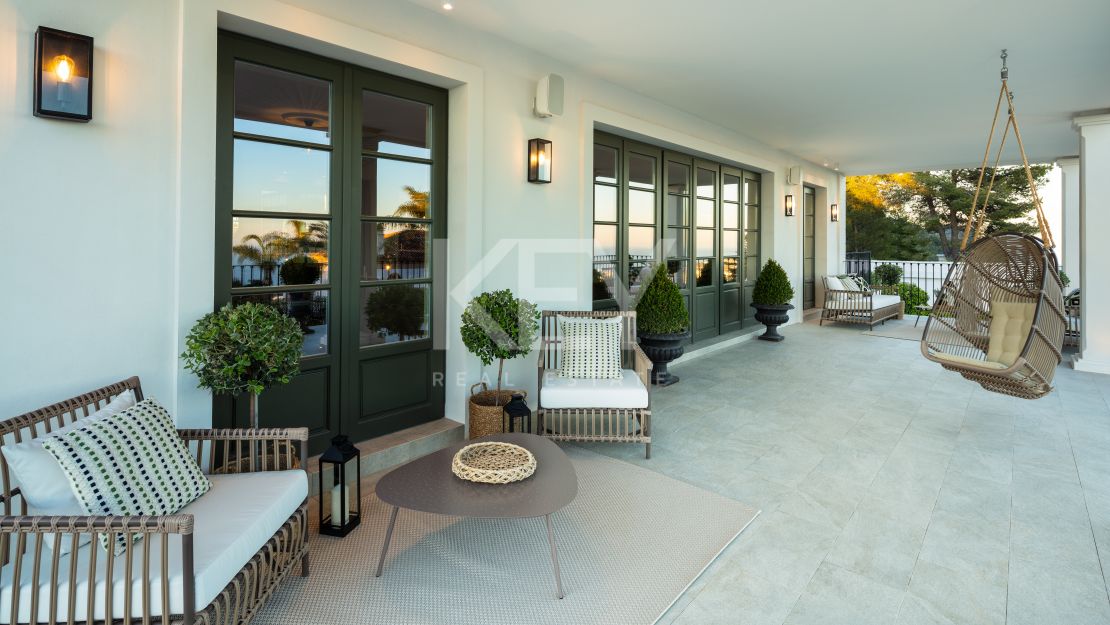 Increíble villa de lujo con vistas al mar en Sierra Blanca, Milla de Oro