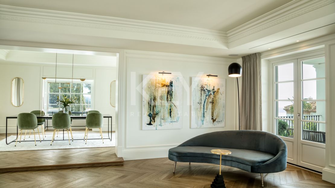 Increíble villa de lujo con vistas al mar en Sierra Blanca, Milla de Oro