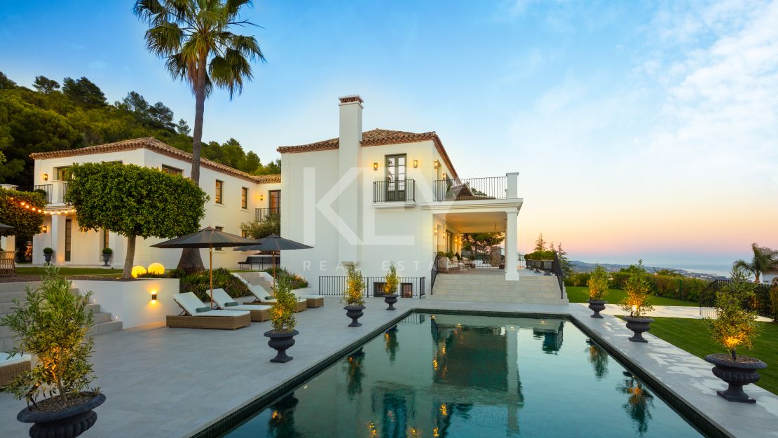 Increíble villa de lujo con vistas al mar en Sierra Blanca, Milla de Oro