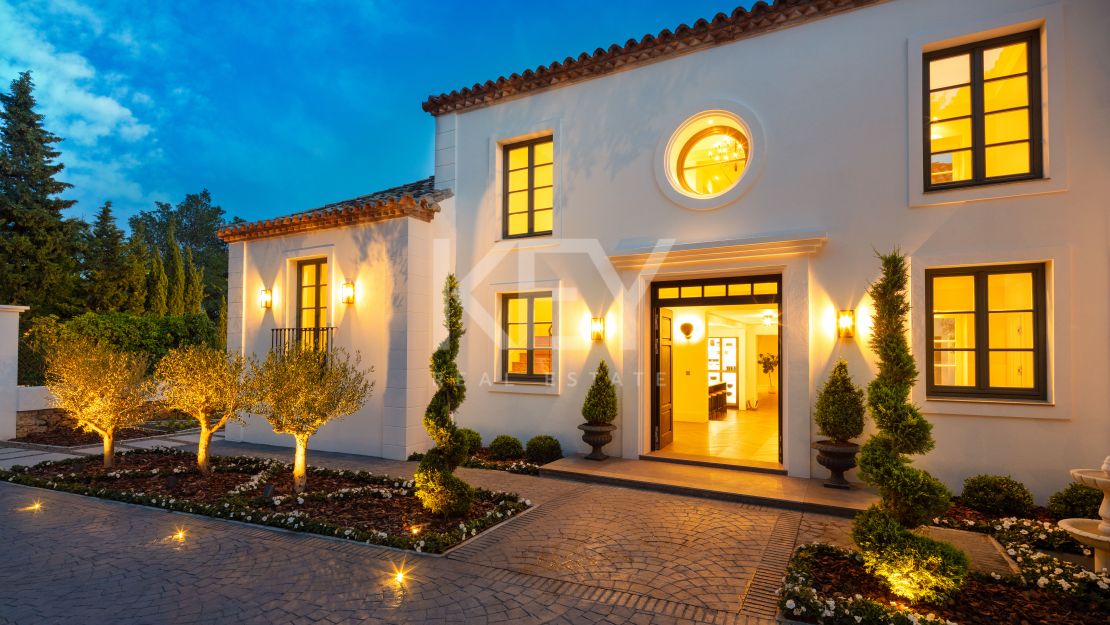 Increíble villa de lujo con vistas al mar en Sierra Blanca, Milla de Oro