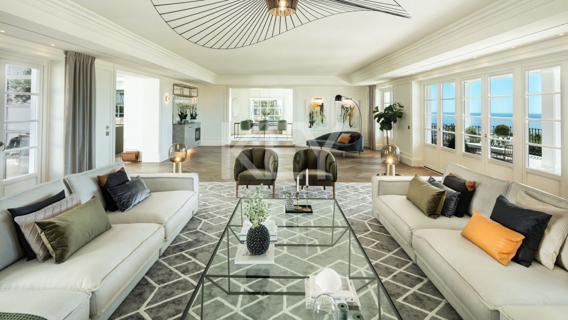 Increíble villa de lujo con vistas al mar en Sierra Blanca, Milla de Oro