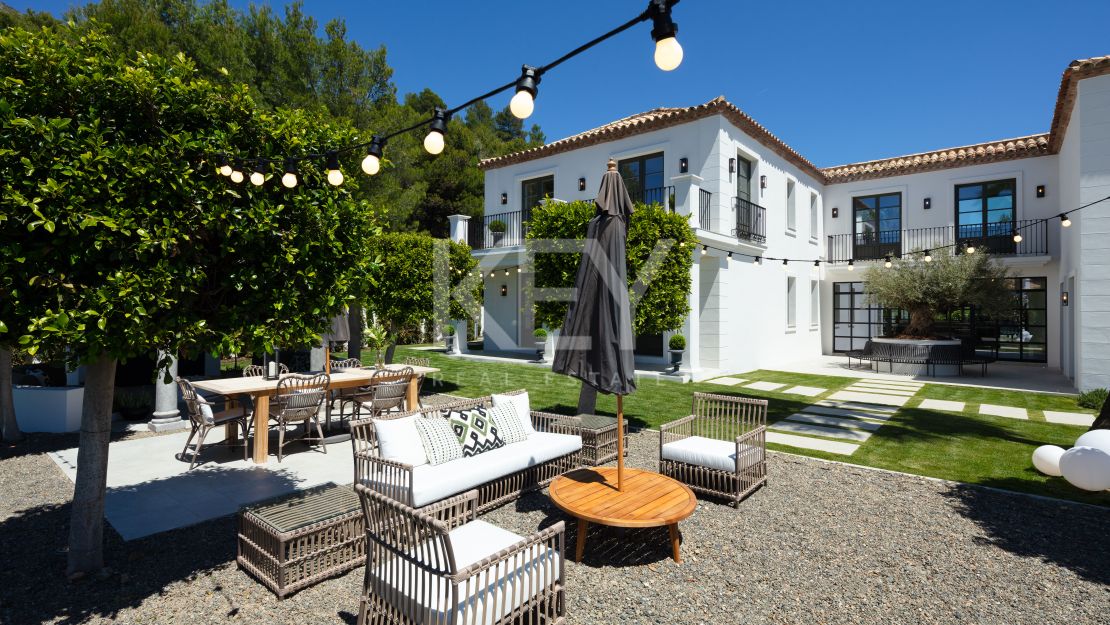 Increíble villa de lujo con vistas al mar en Sierra Blanca, Milla de Oro