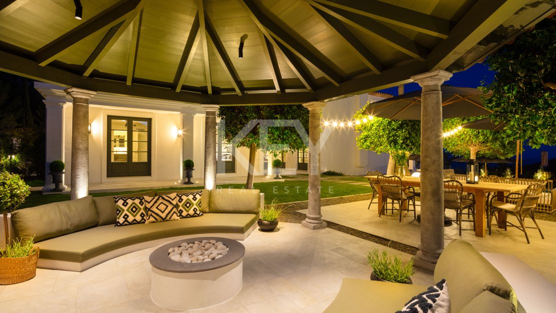 Increíble villa de lujo con vistas al mar en Sierra Blanca, Milla de Oro