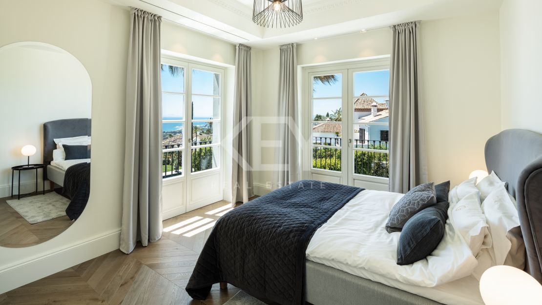 Increíble villa de lujo con vistas al mar en Sierra Blanca, Milla de Oro