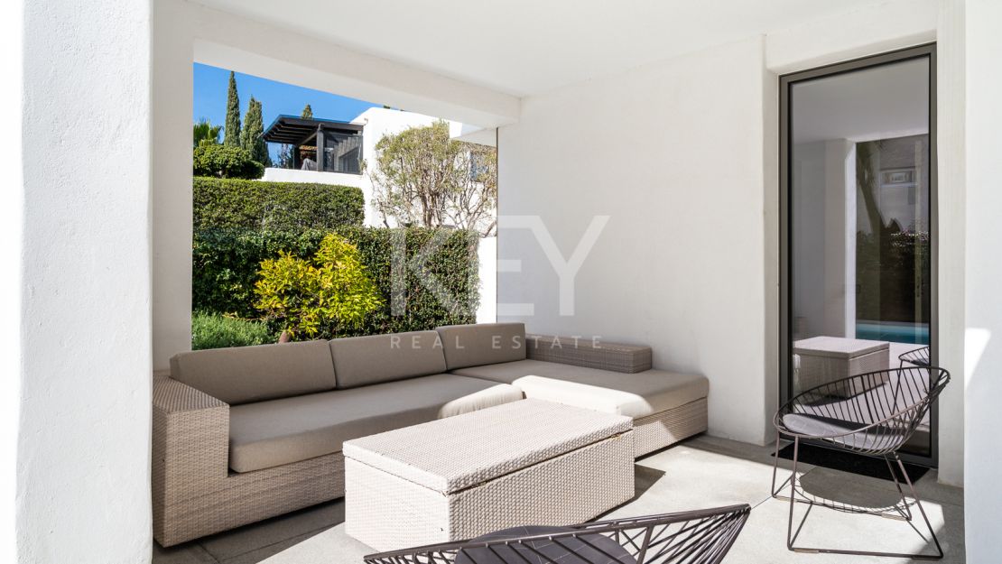 New modern villa in Golden Mile, Marbella, for long term