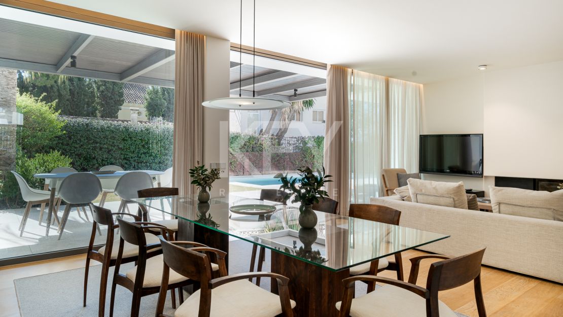New modern villa in Golden Mile, Marbella, for long term