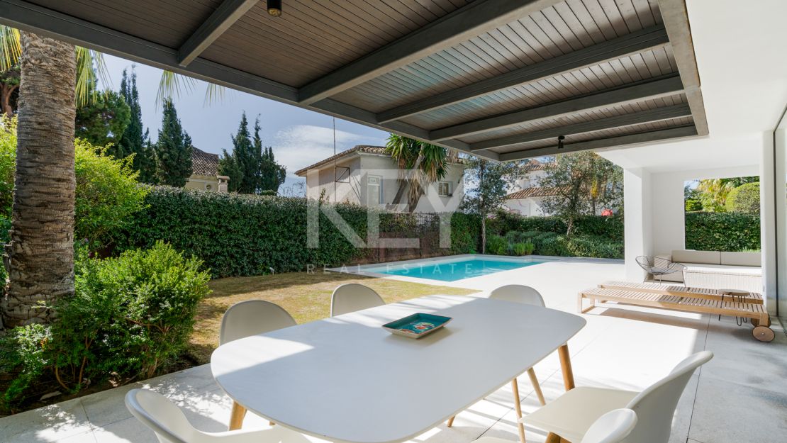 New modern villa in Golden Mile, Marbella, for long term