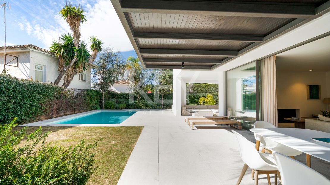 New modern villa in Golden Mile, Marbella, for long term