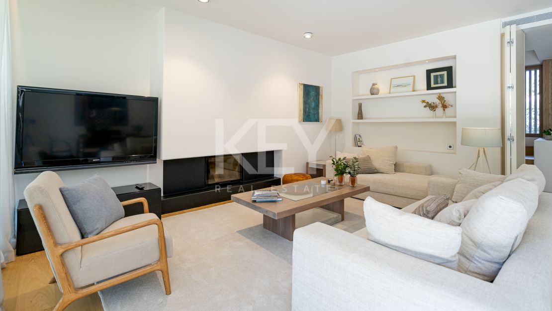 New modern villa in Golden Mile, Marbella, for long term