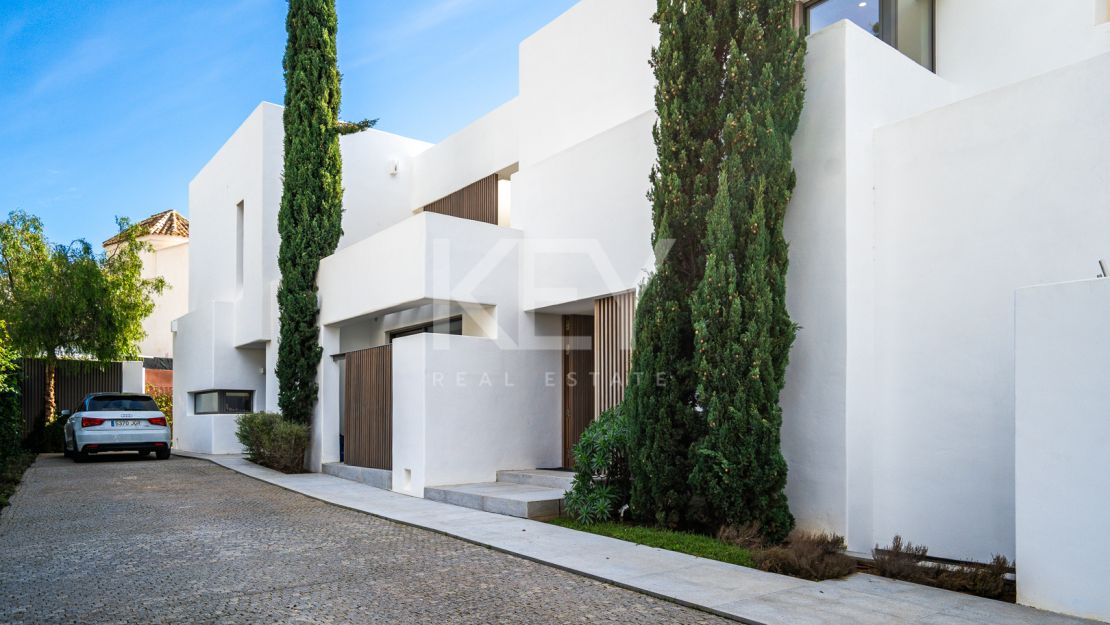 New modern villa in Golden Mile, Marbella, for long term