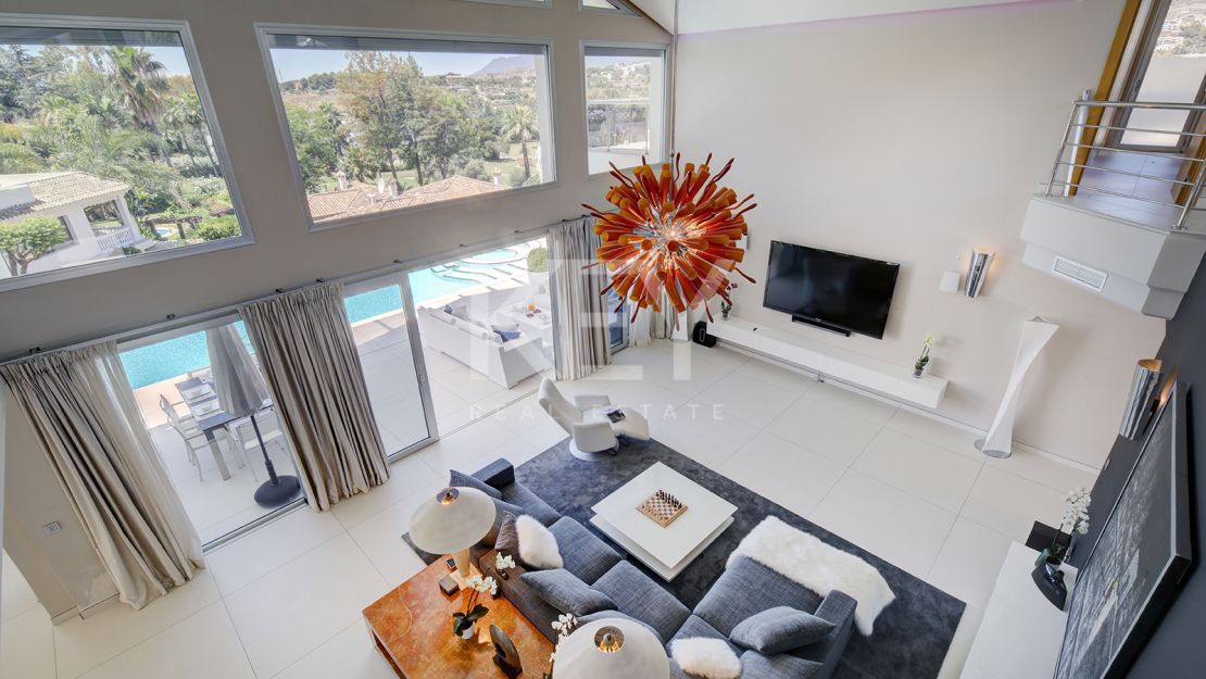 Villa Heaven: villa moderna en Nueva Andalucía, Marbella