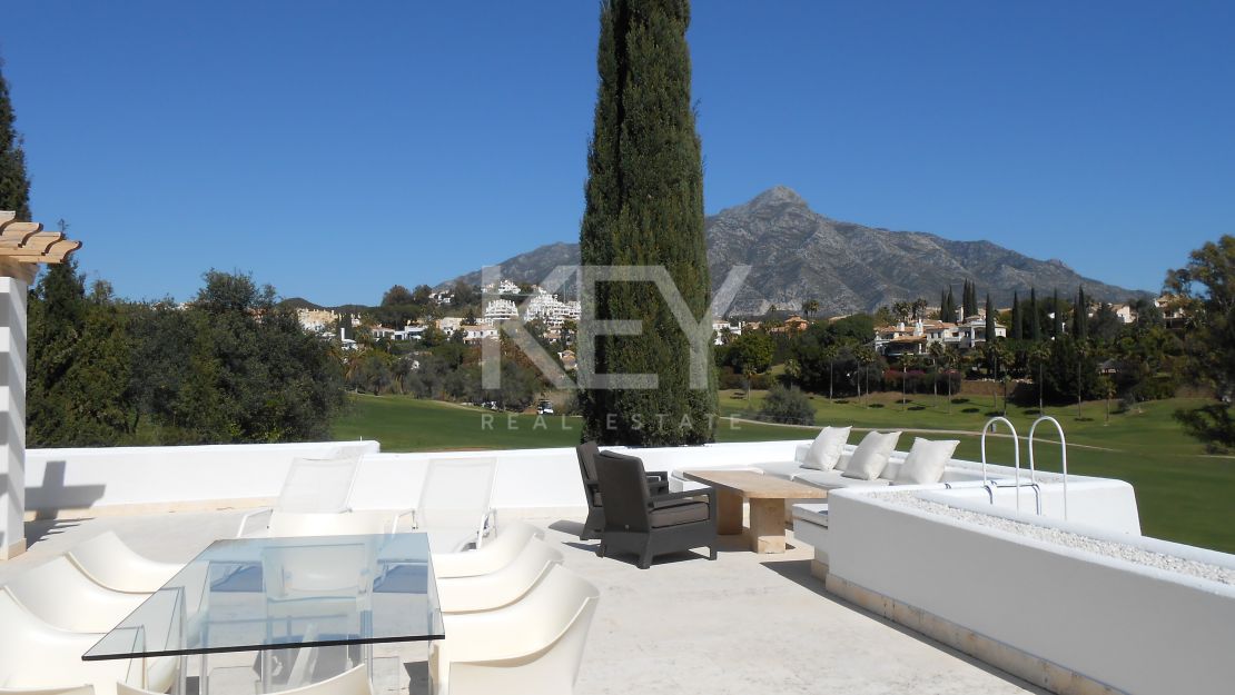 Villa Chantal: a Modern Frontline Golf Villa in La Cerquilla, Nueva Andalucia