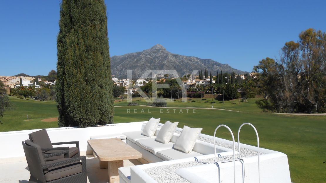 Villa Chantal: a Modern Frontline Golf Villa in La Cerquilla, Nueva Andalucia