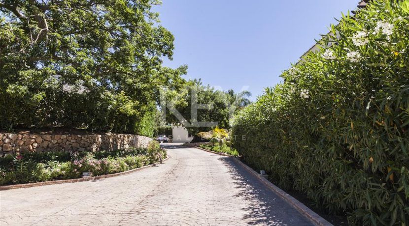 Stunning villa in gated community in Golden Mile, Marbella