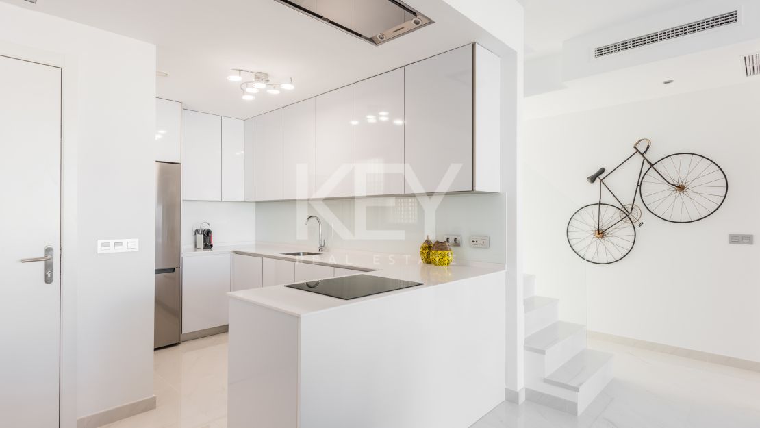 Contemporary penthouse close to the beach in Cancelada, New Golden Mile