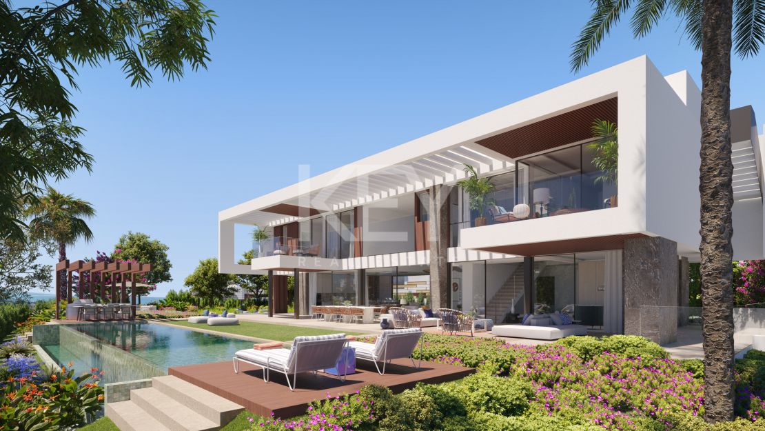 Exclusiva villa boutique con piscina infinita y solárium en Nueva Andalucía, Marbella