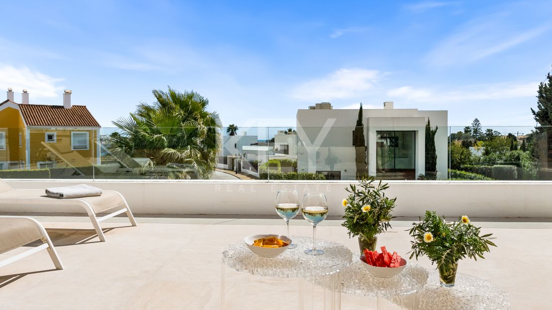 Villa Aurora exclusiva villa moderna minimalista en alquiler en El Paraíso, Estepona