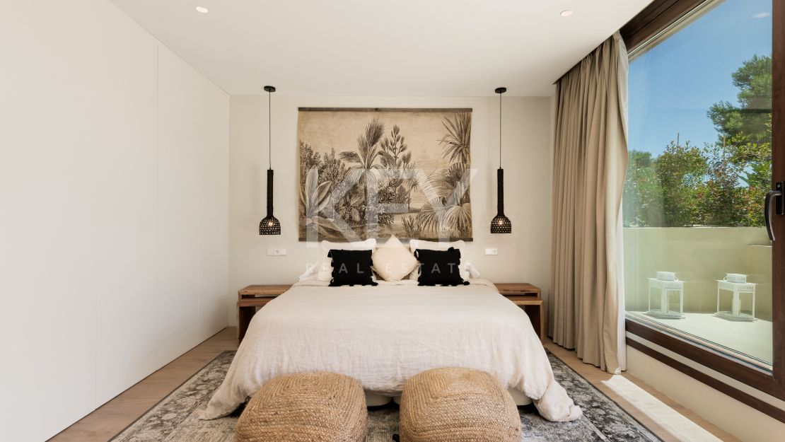 Villa de lujo cerca de la playa para alquiler de corta temporada en Los Monteros, Marbella