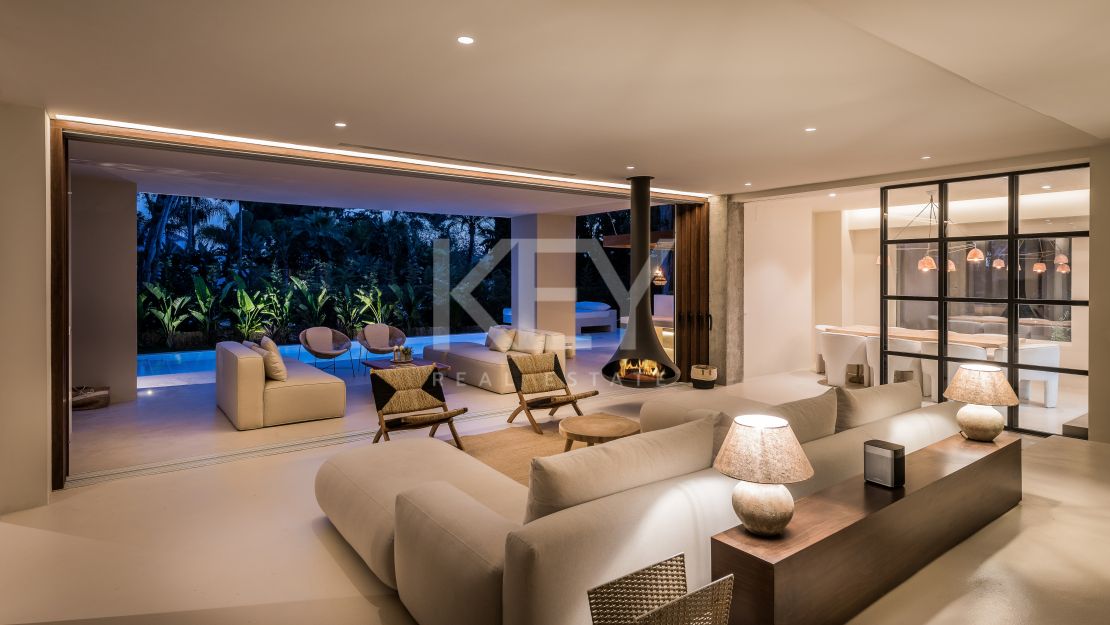 Villa de lujo cerca de la playa para alquiler de corta temporada en Los Monteros, Marbella