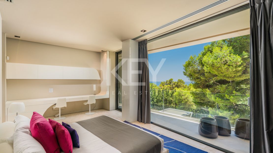 Villa Monet: increíble villa contemporánea con vistas al mar en Golden Mile, Marbella