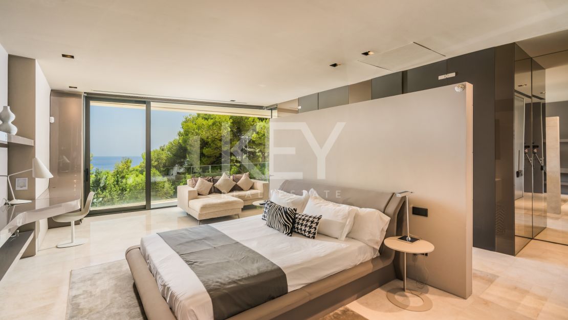 Villa Monet: increíble villa contemporánea con vistas al mar en Golden Mile, Marbella