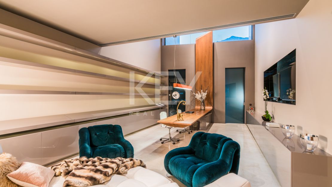Villa Monet: increíble villa contemporánea con vistas al mar en Golden Mile, Marbella