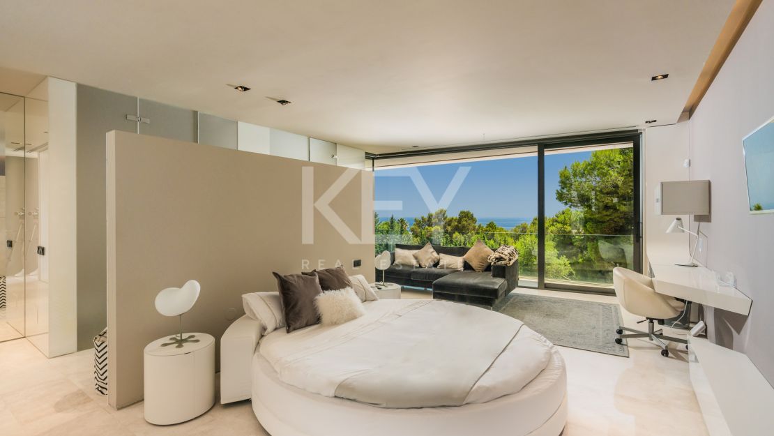 Villa Monet: increíble villa contemporánea con vistas al mar en Golden Mile, Marbella