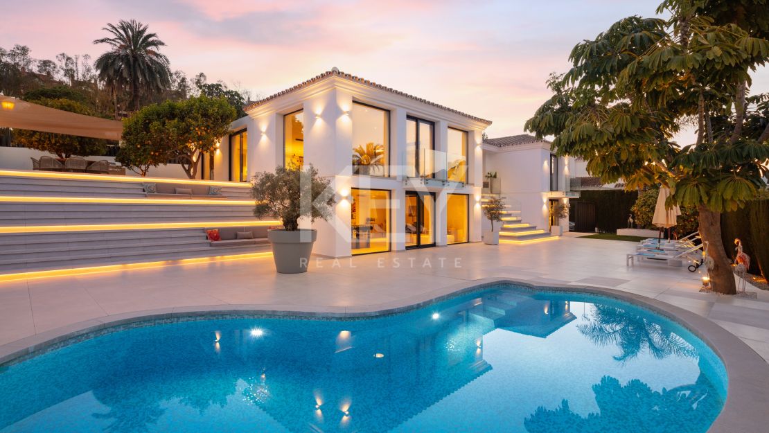 Fully Renovated Modern Villa in the Heart of Golf Valley, Nueva Andalucia for Sale