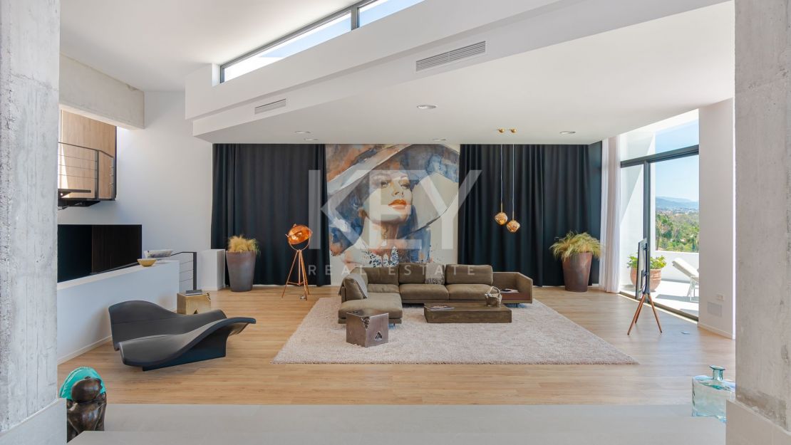 Impressive villa Paraiso Alto for rent in Benahavis