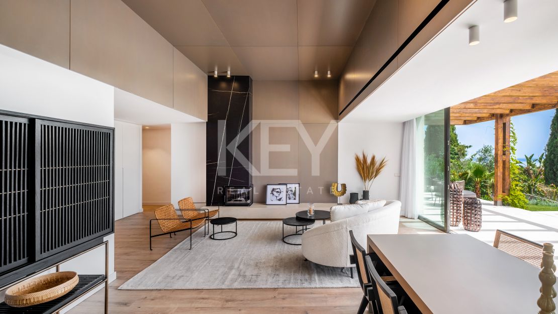 Modern Mediterranean Villa with sea views in Paraiso Alto, Benahavís