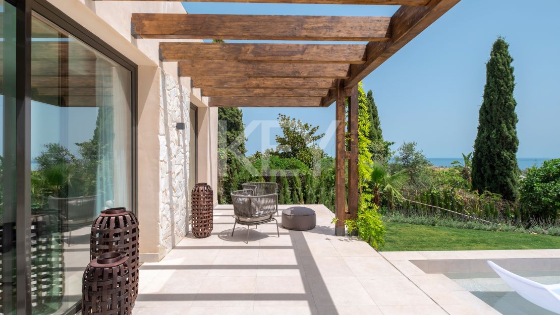 Modern Mediterranean Villa with sea views in Paraiso Alto, Benahavís